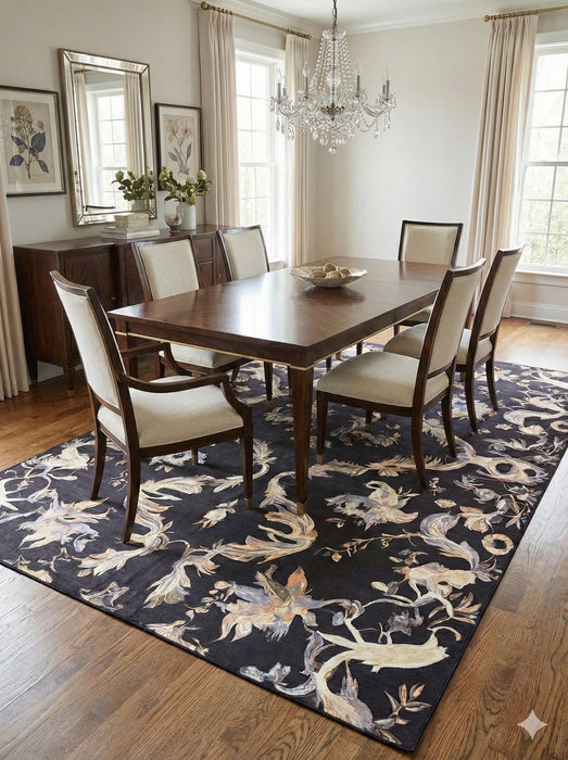 8' x 12' Washable Area Rug