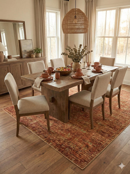 8' x 10' Washable Area Rug