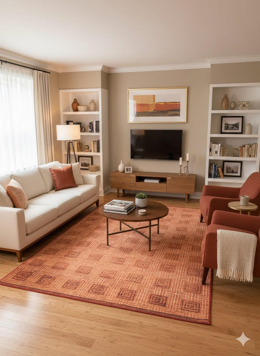 5' x 8' Washable Area Rug