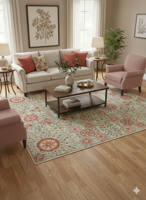 6' x 9' Washable Area Rug