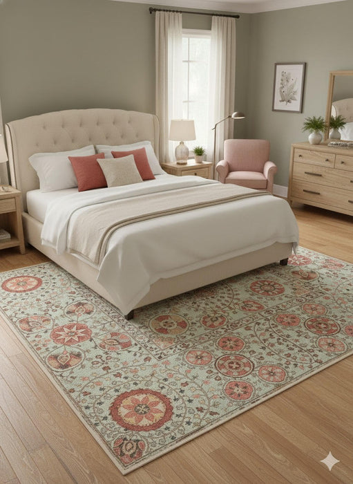 6' x 9' Washable Area Rug