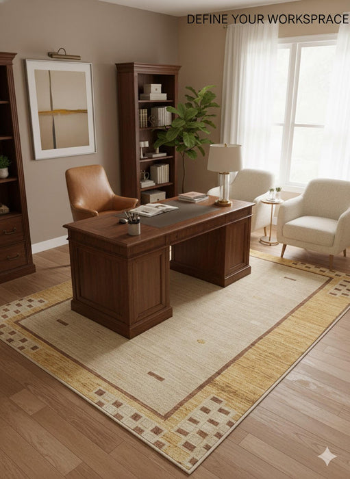 6' x 6' Washable Square Area Rug