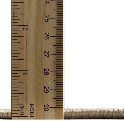 5' x 7' Tan Brown Washable Rug