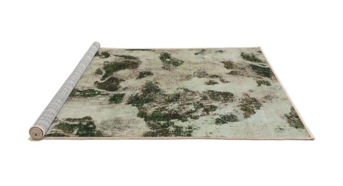 5' x 7' Tan Brown Washable Rug