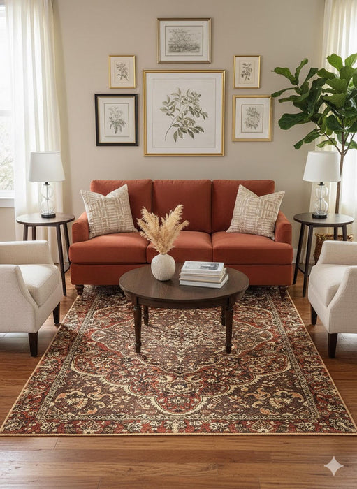 7' x 9' Washable Area Rug