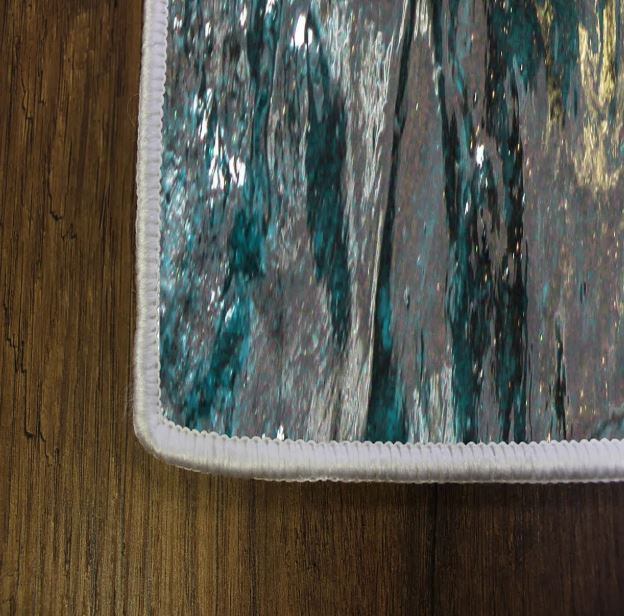 2'7" x 5" Abstract Indoor Rug