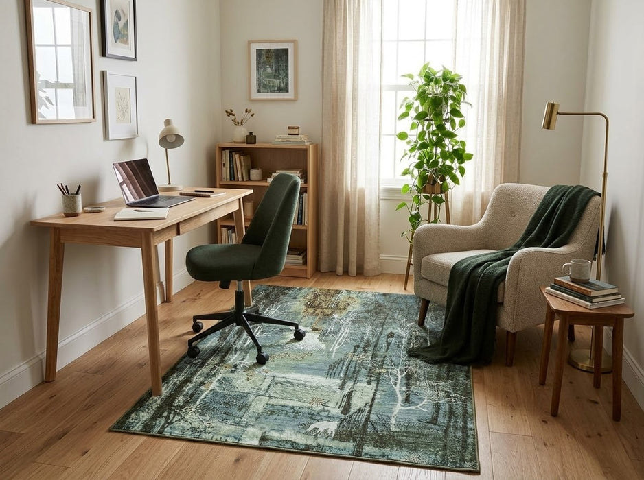 5' x 7' Washable Area Rug