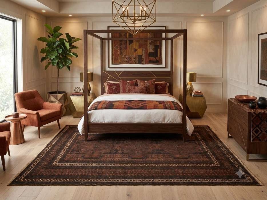 6' x 9' Washable Non Slip Backing Area Rug