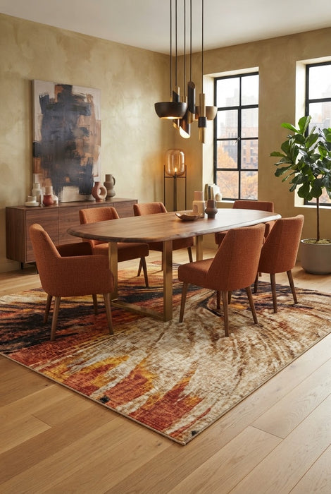 6' x 9' Washable Area Rug