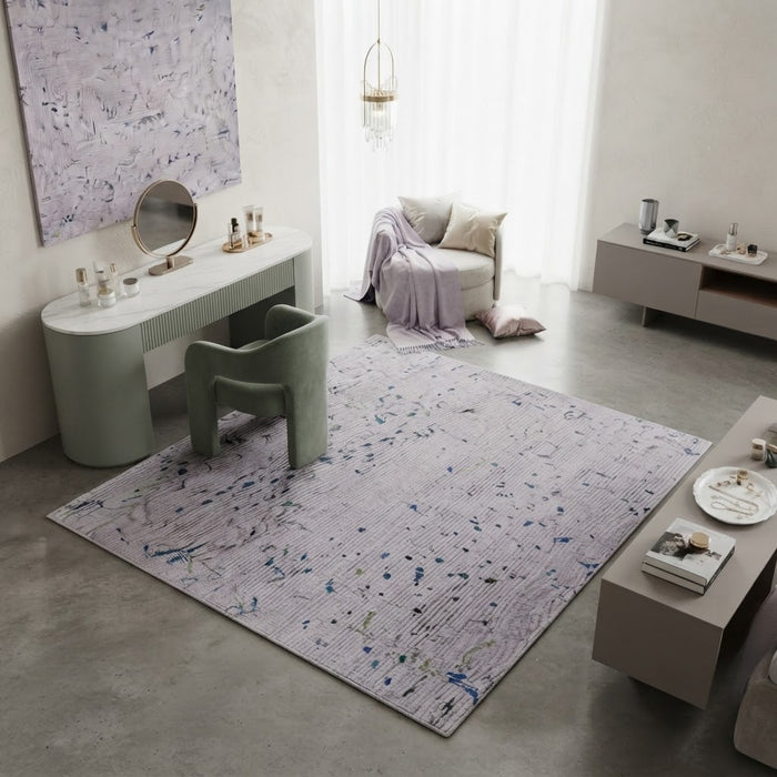 8' x 8' Square Washable Area Rug