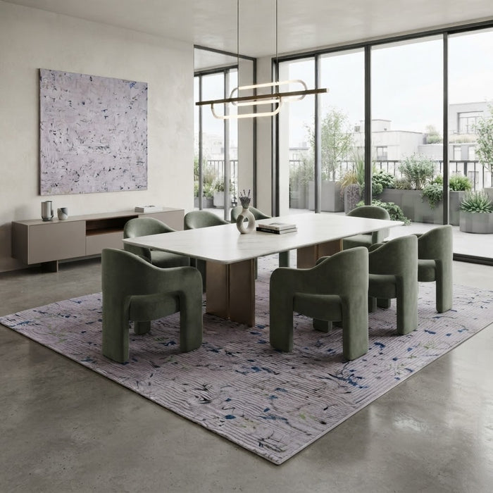 8' x 8' Square Washable Area Rug