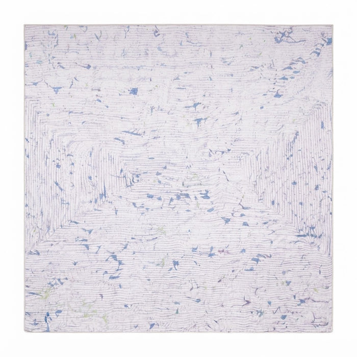 8' x 8' Square Washable Area Rug