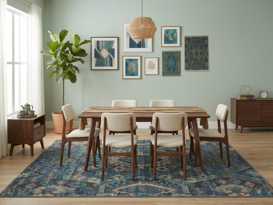 6' x 9' Washable Area Rug