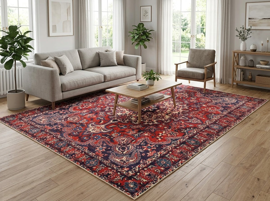7' x 9' Washable Area Rug