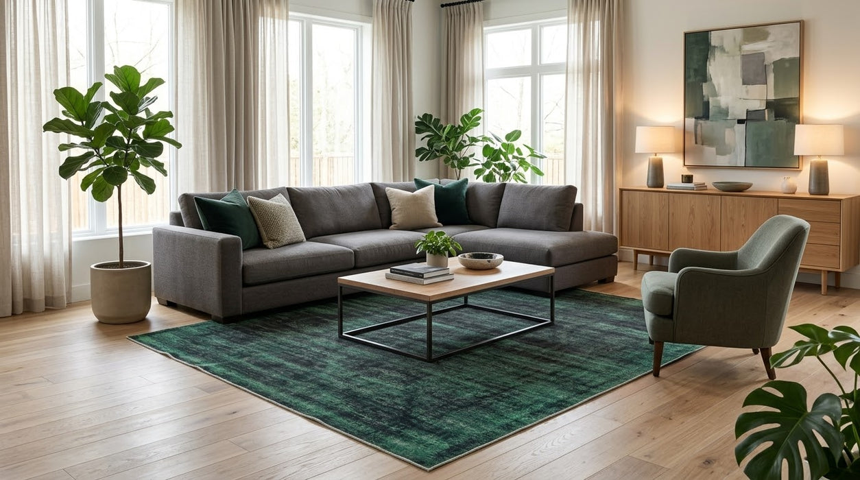 8' x 10' Washable Area Rug