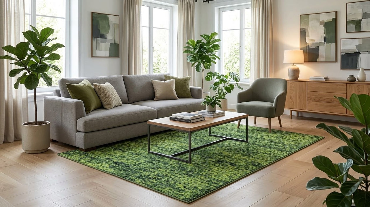 7' x 9' Washable Area Rug