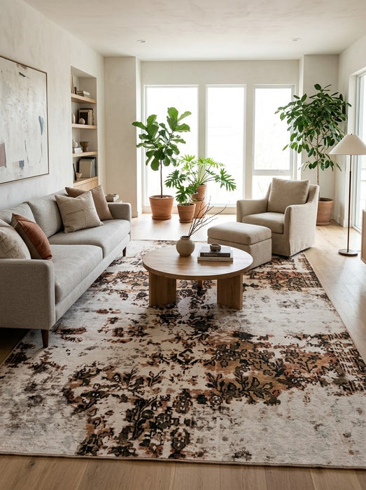 6' x 9' Washable Area Rug