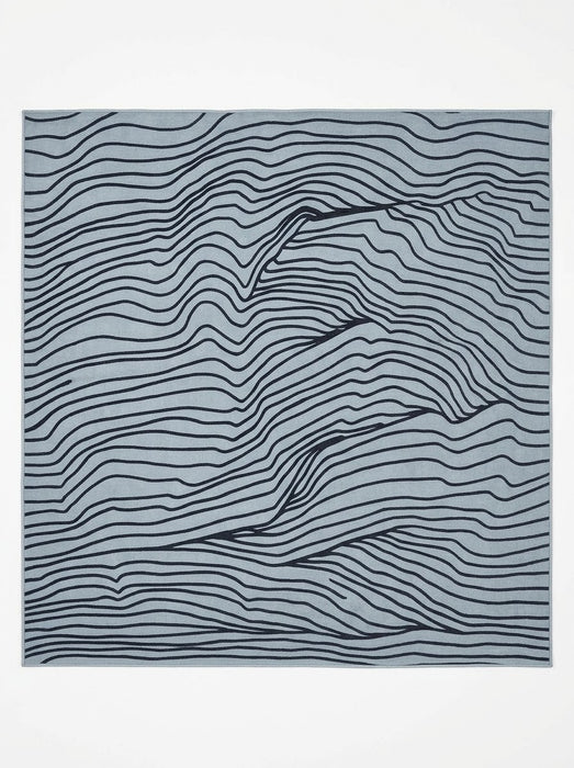 7' x 7' Square Washable Area Rug