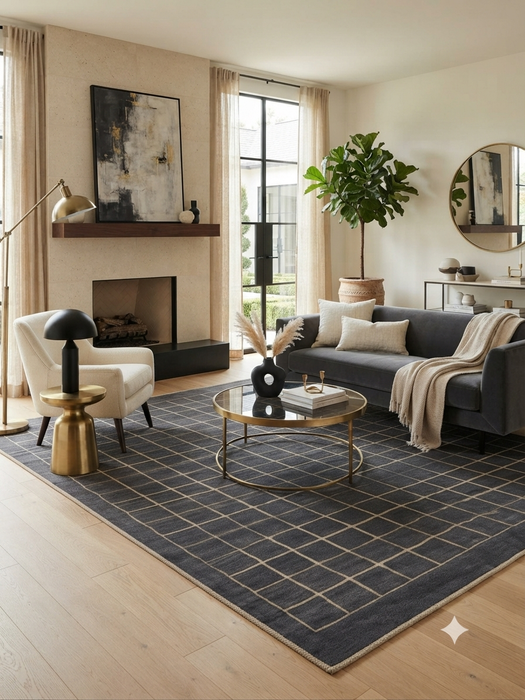 8' x 10' Washable Area Rug