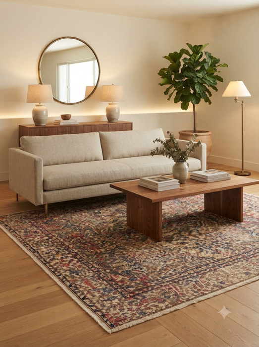 6' x 9' Washable Area Rug