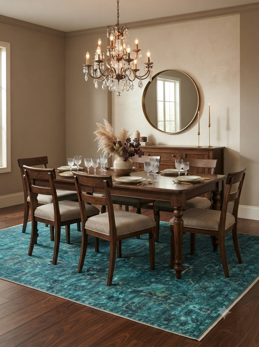 7' x 9' Washable Area Rug