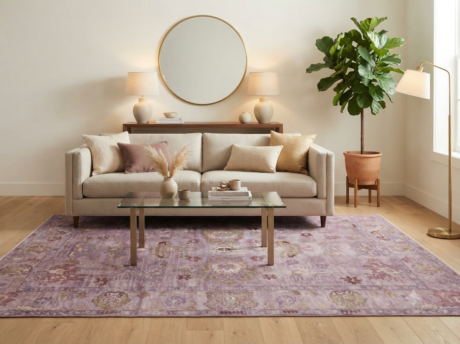 7' x 9' Washable Area Rug