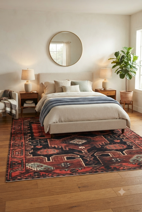 6' x 9' Washable Area Rug
