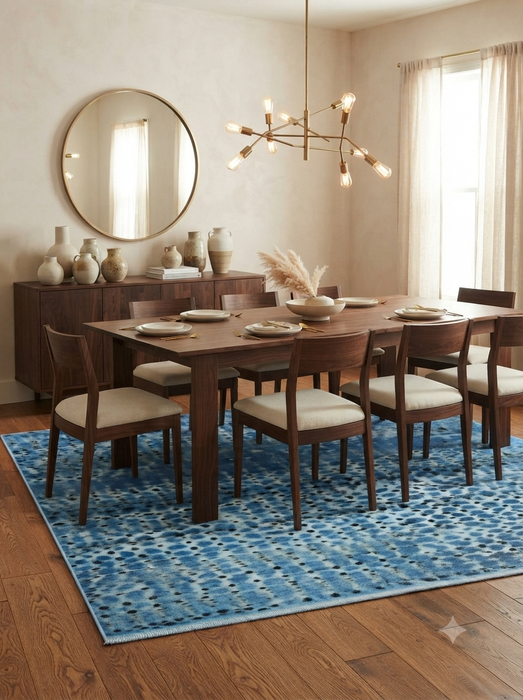 6' x 9' Washable Area Rug