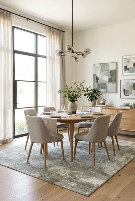 7' x 7' Square Washable Area Rug