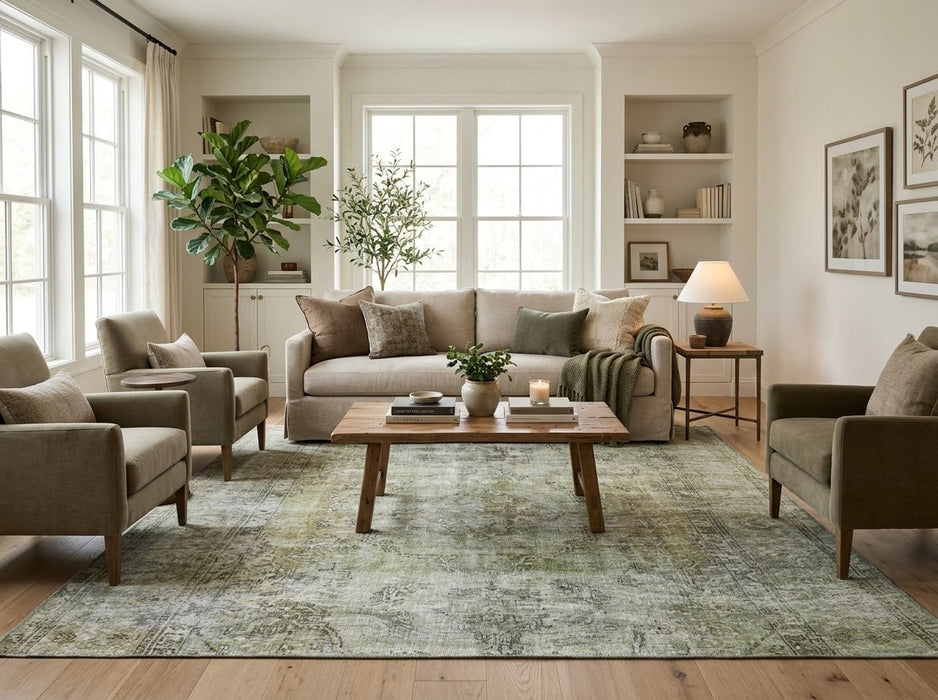 8' x 10' Washable Area Rug