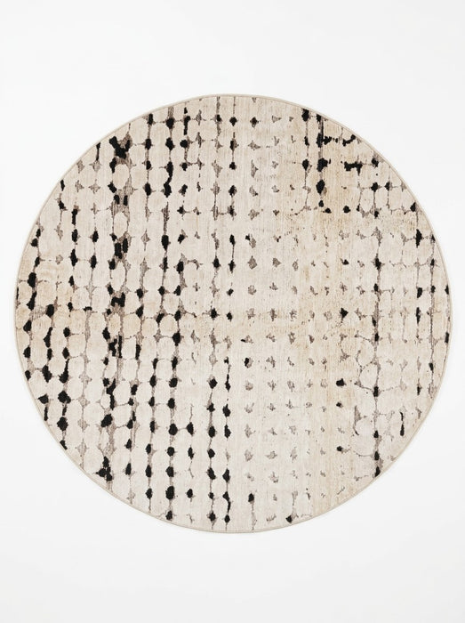 7' Round Washable Area Rug