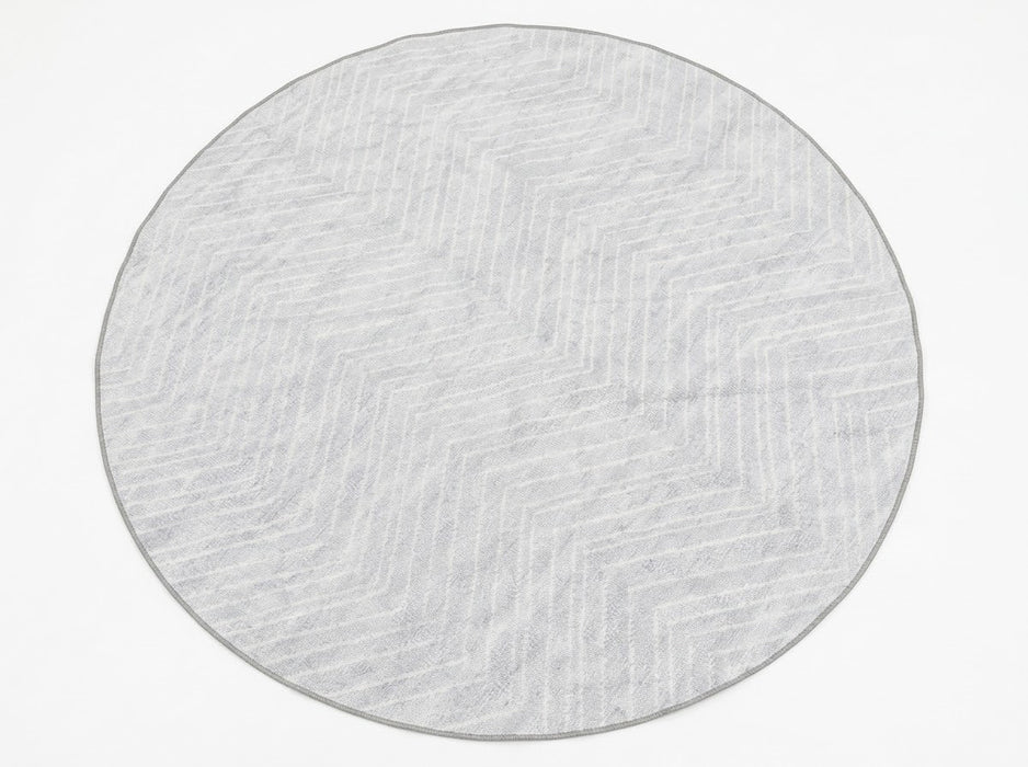 6' Round Washable Area Rug