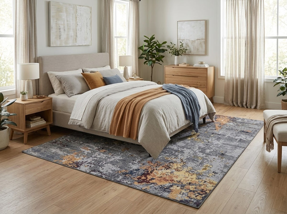 7' x 7' Square Washable Area Rug