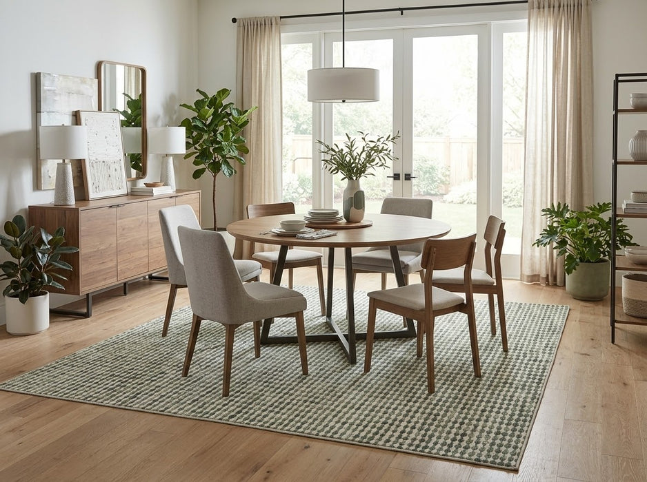8' x 8' Square Washable Area Rug