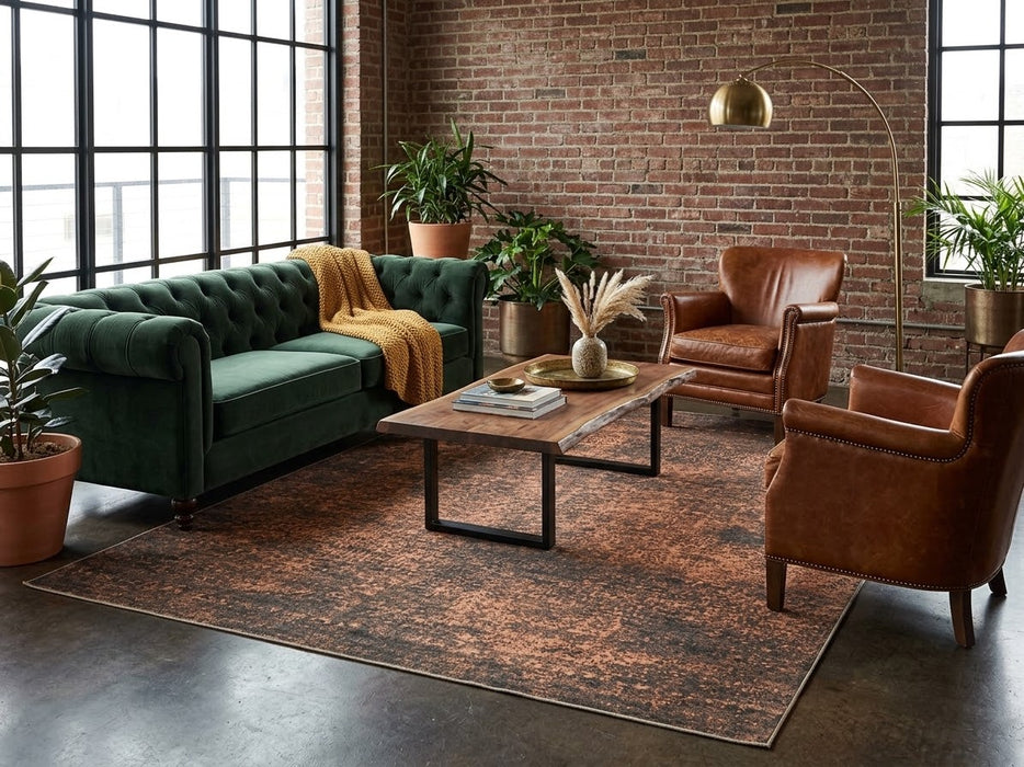 7' x 7' Square Washable Area Rug