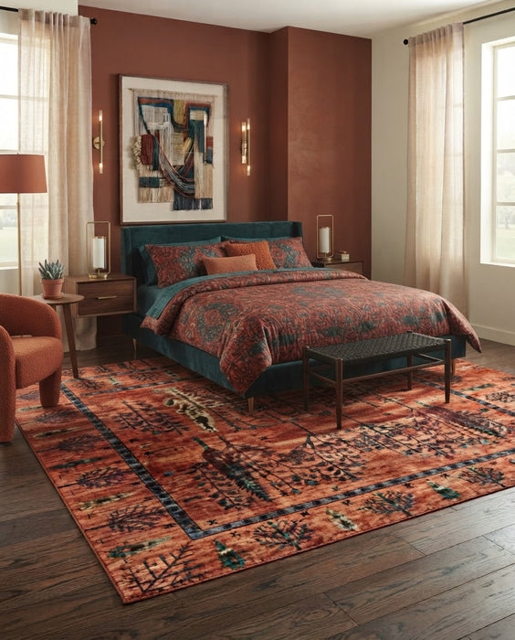 8' x 10' Washable Area Rug