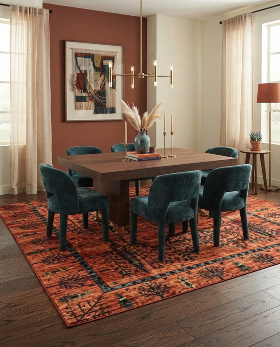 8' x 10' Washable Area Rug