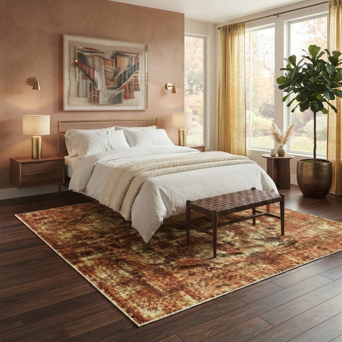 8' x 8' Square Washable Area Rug