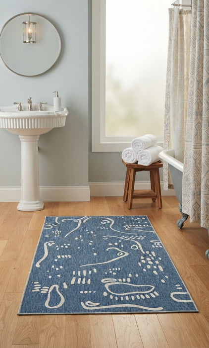 3' x 5' Washable Area Rug