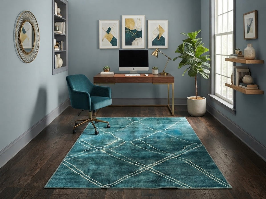 4' x 6' Washable Area Rug