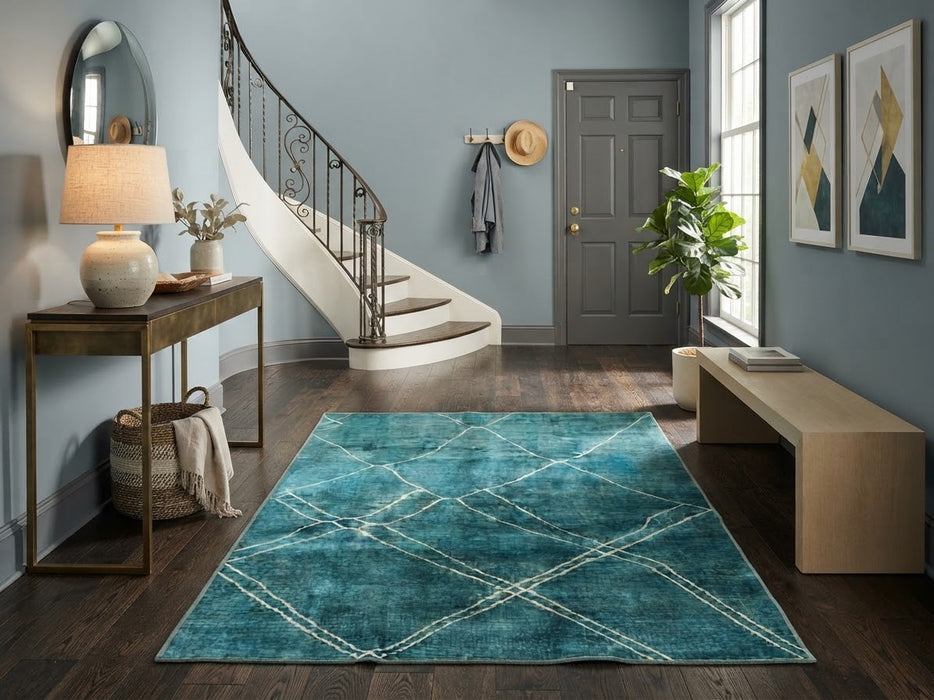 4' x 6' Washable Area Rug