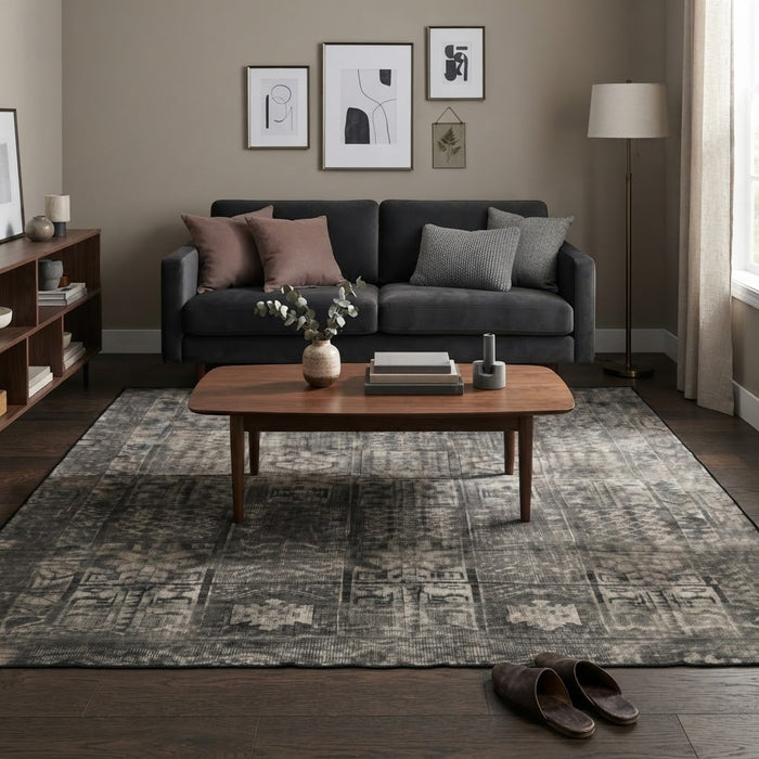7' x 7' Square Washable Area Rug