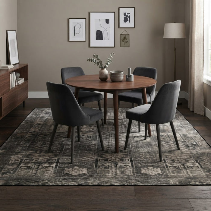 7' x 7' Square Washable Area Rug