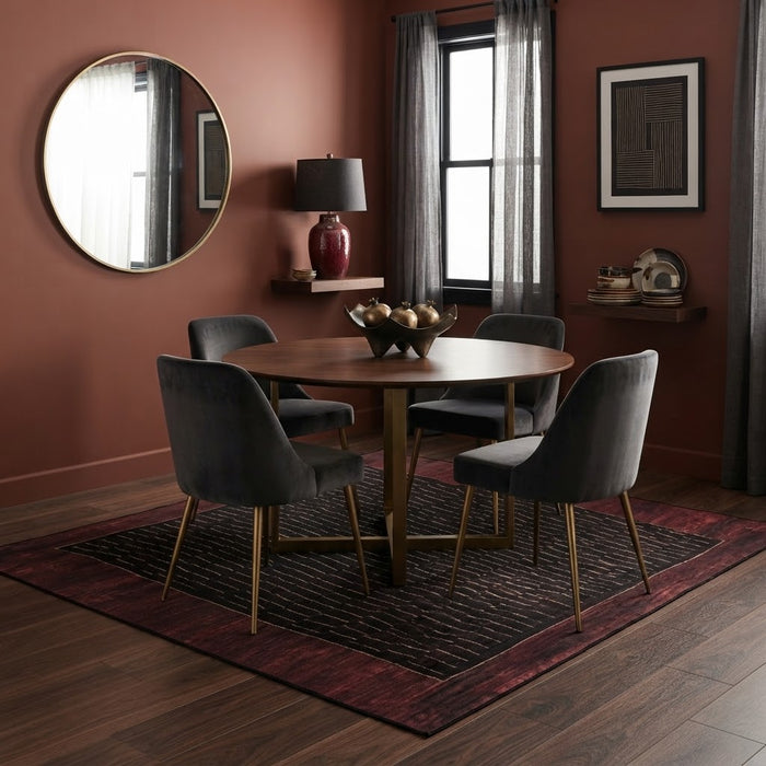 7' x 7' Square Washable Area Rug
