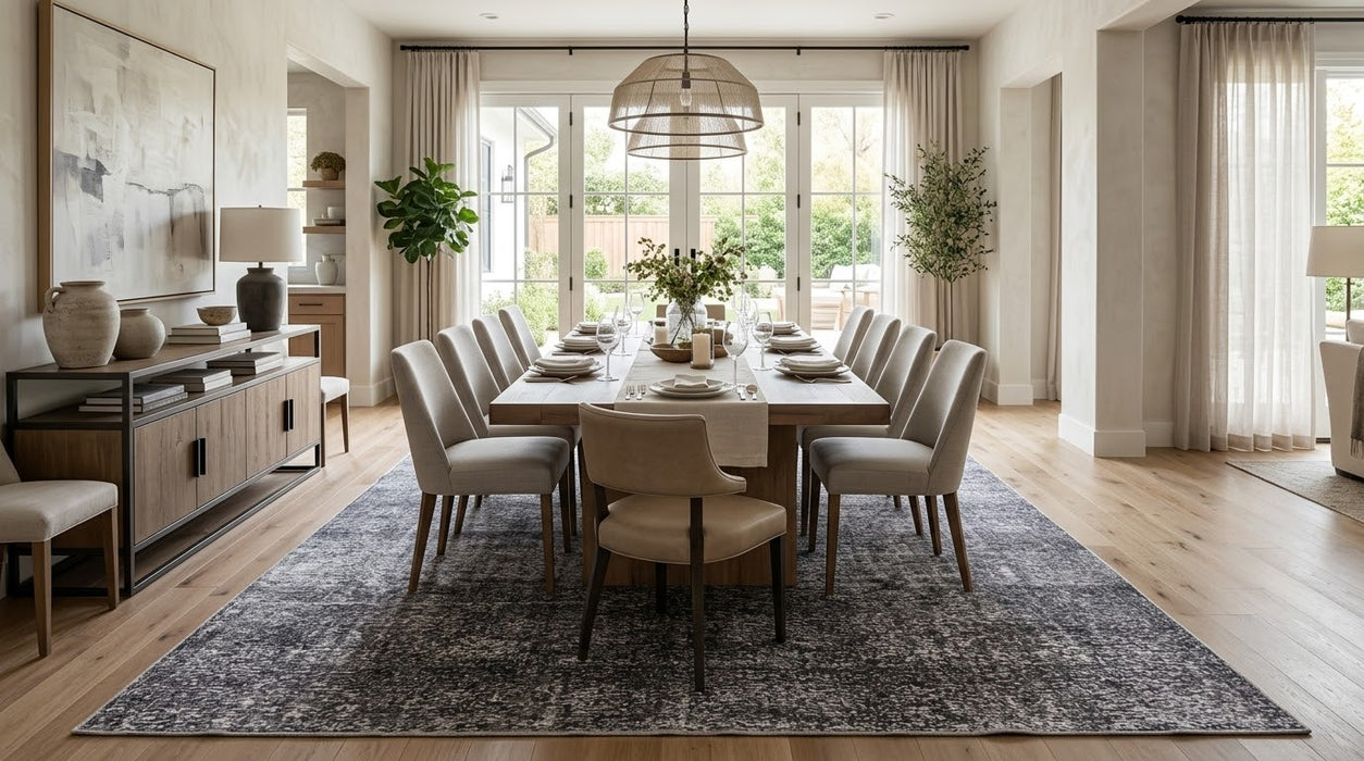 8' x 12' Washable Area Rug