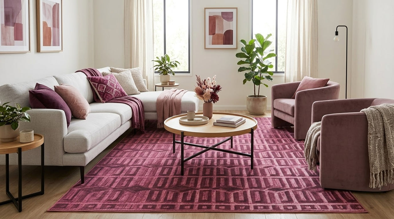 6' x 9' Washable Area Rug