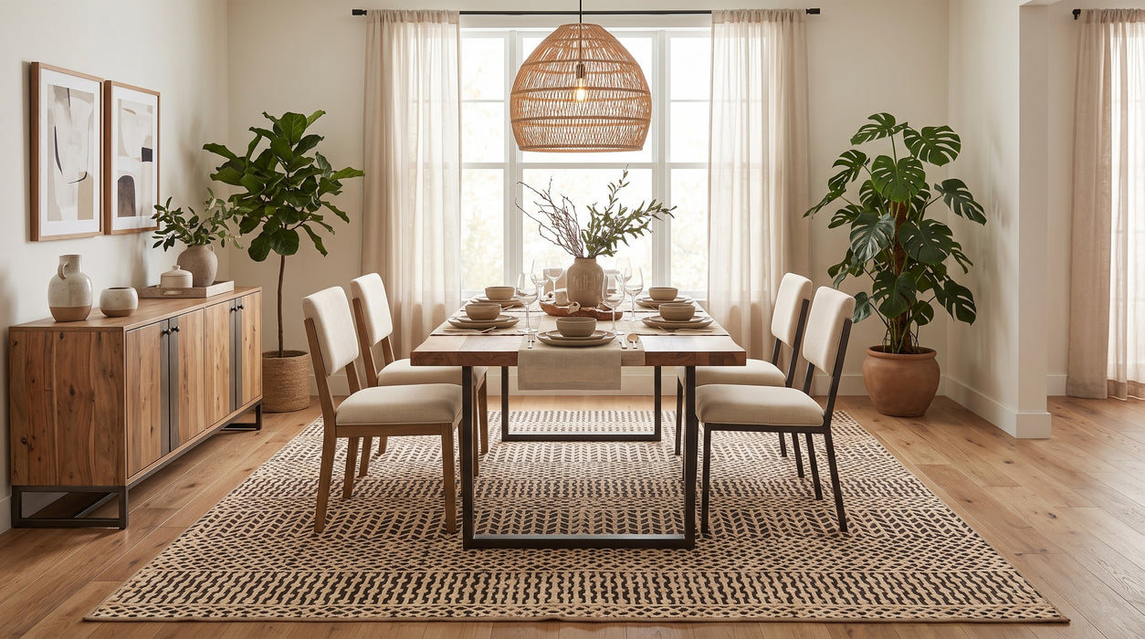 6' x 9' Washable Area Rug