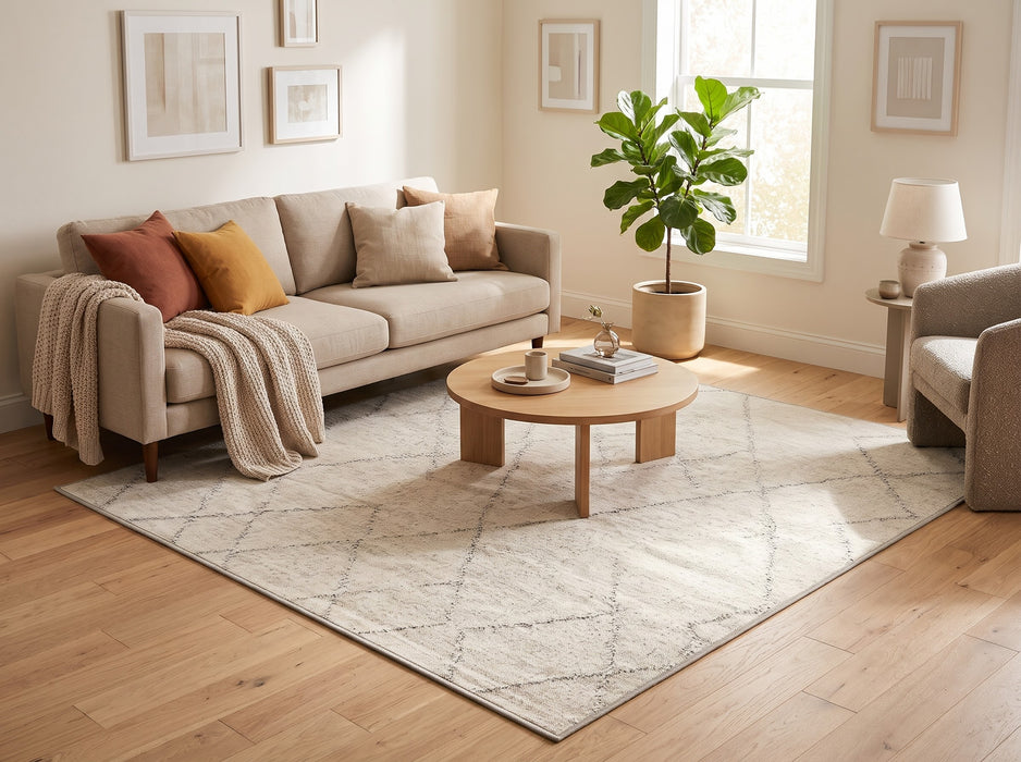 7' x 7' Square Washable Area Rug