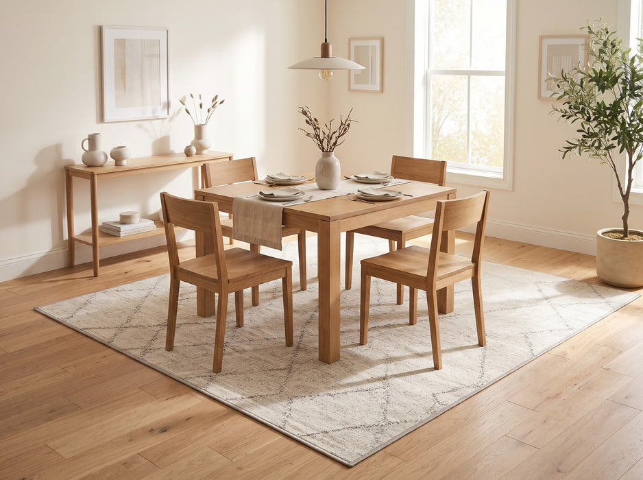 7' x 7' Square Washable Area Rug
