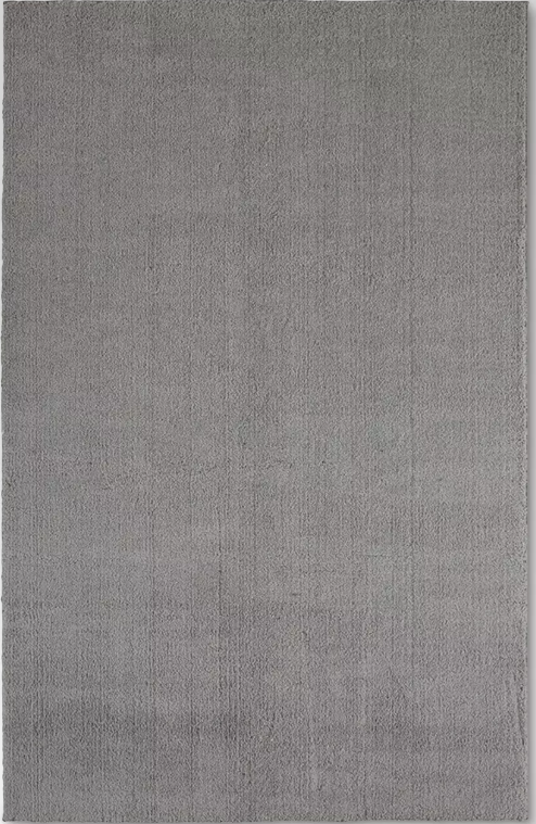 6'6" x 10' Gray Solid Tufted Micropoly Shag Area Rug - Project 62™
